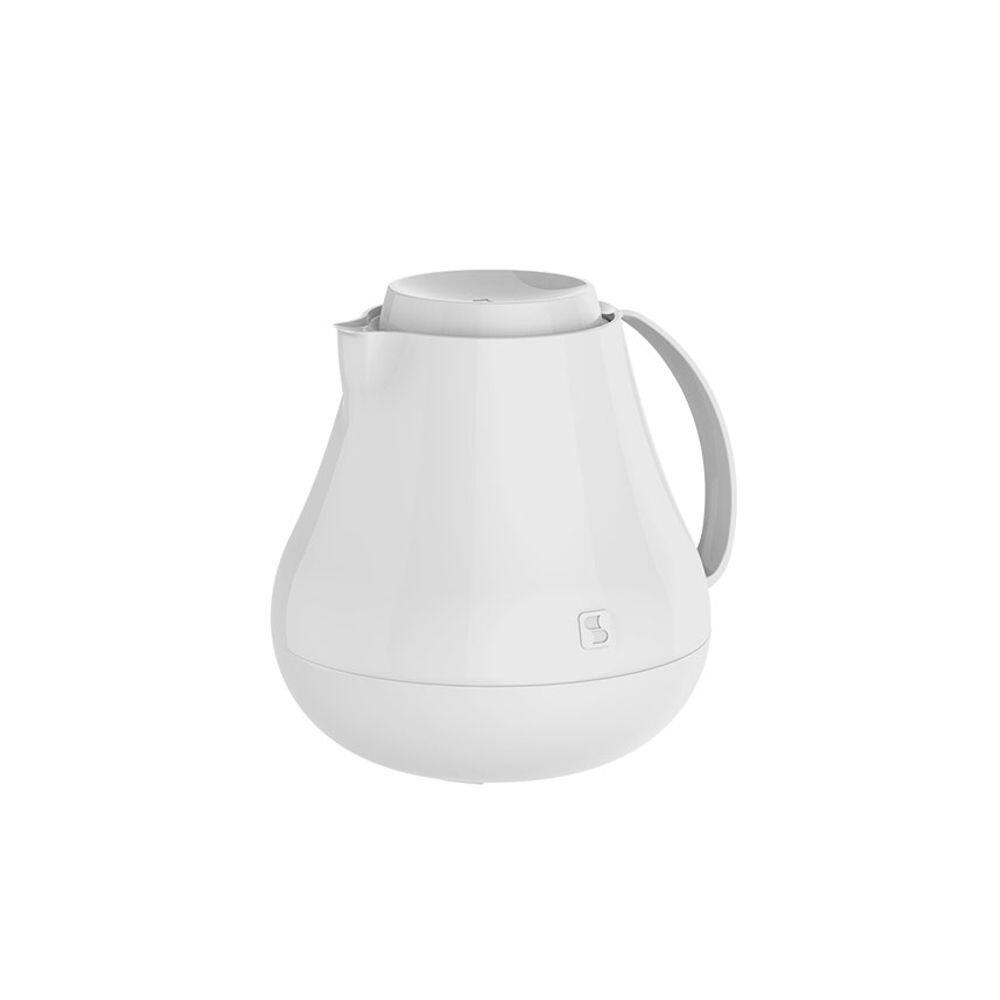 Garrafa Termica Bule Branco Sonetto Cafe Leite Cha 400ml