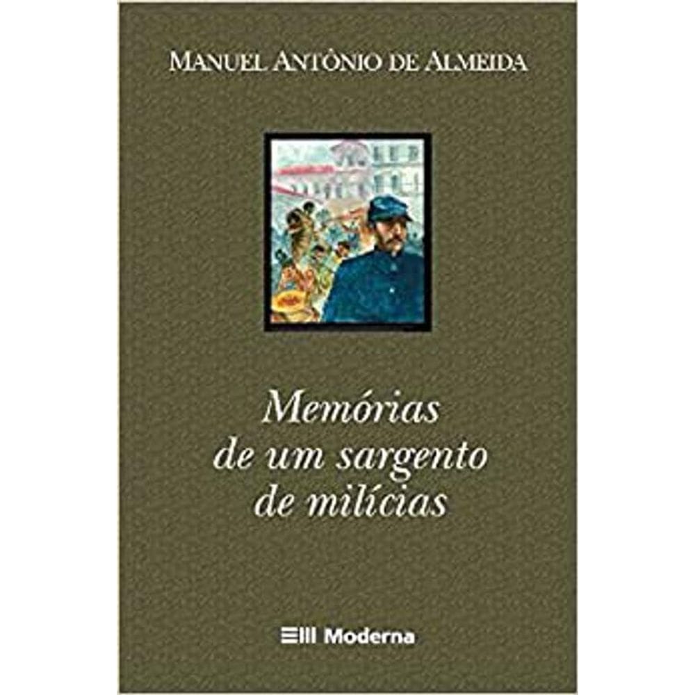 Livro Memórias De Um Sargento De Milícias