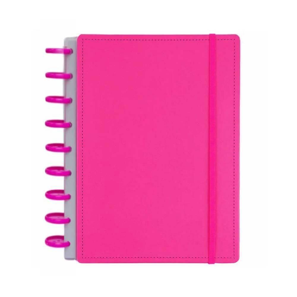 Caderno Disko Pink M 190X255Mm 80Fls Dk22C218