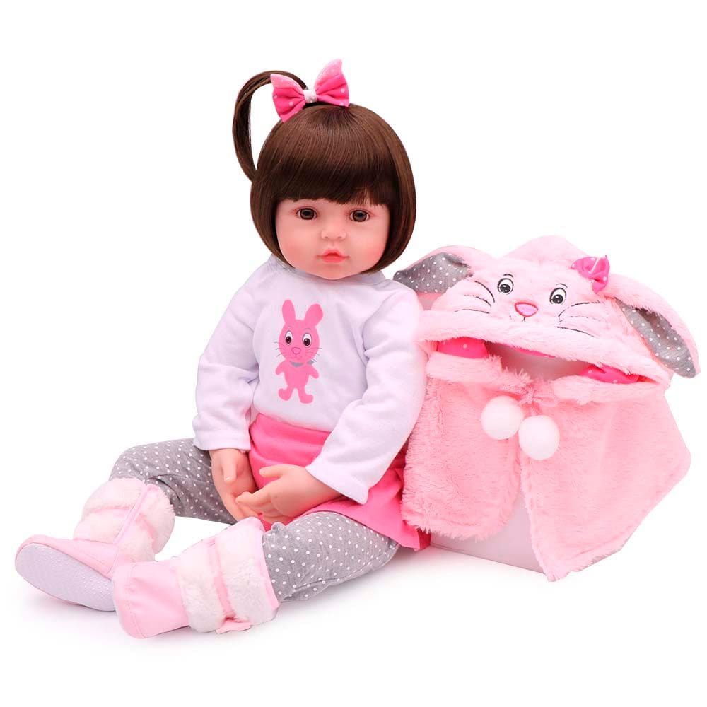Bebe Reborn Laura Baby Sarah 48cm 100% Vinil