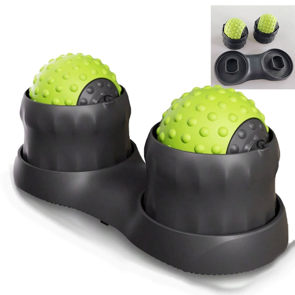 Massageador Muscular Relaxante Fascite Plantar Fisioterapia Pilates Ioga Pes Costas Pescoço Acupressao Alivia Dores