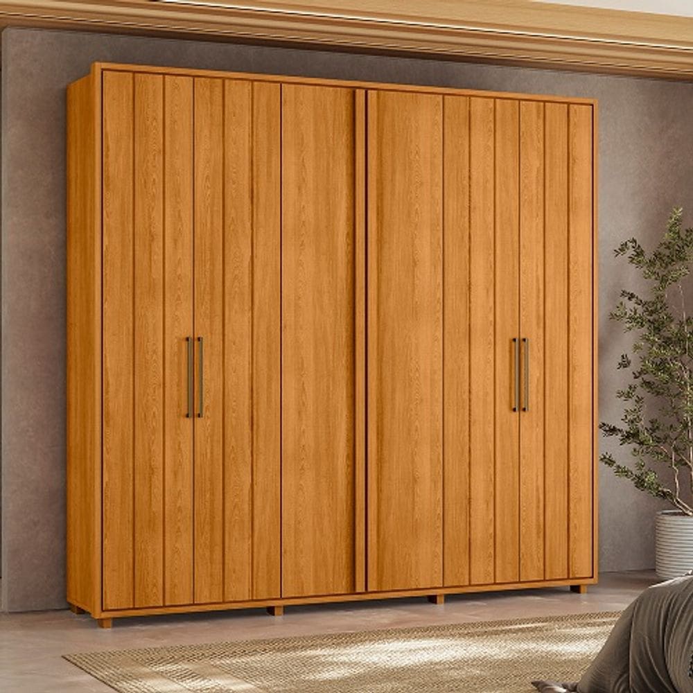 Guarda Roupa Miró Cinamomo - Madetec Móveis