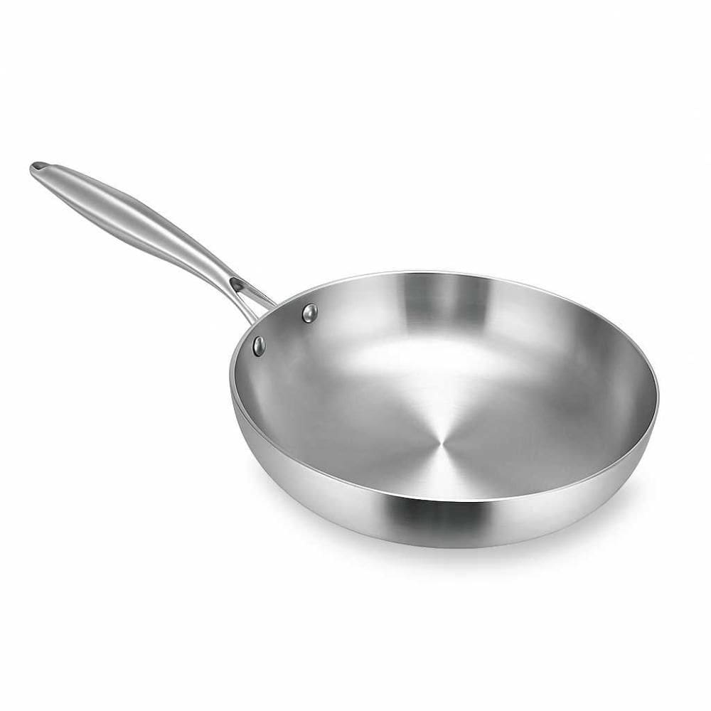 Frigideira Supreme Aço Inox N° 28 Fundo Triplo 2,7 Litros GP696 - GP Inox