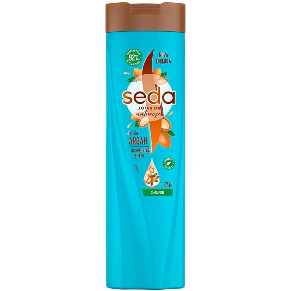 Shampoo Seda Joias da Natureza Óleo de Argan 325ml