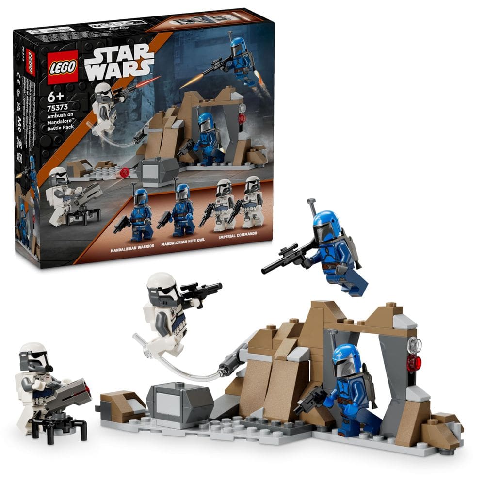 Pacote de batalha LEGO Star Wars 75373 Embush on Mandalore