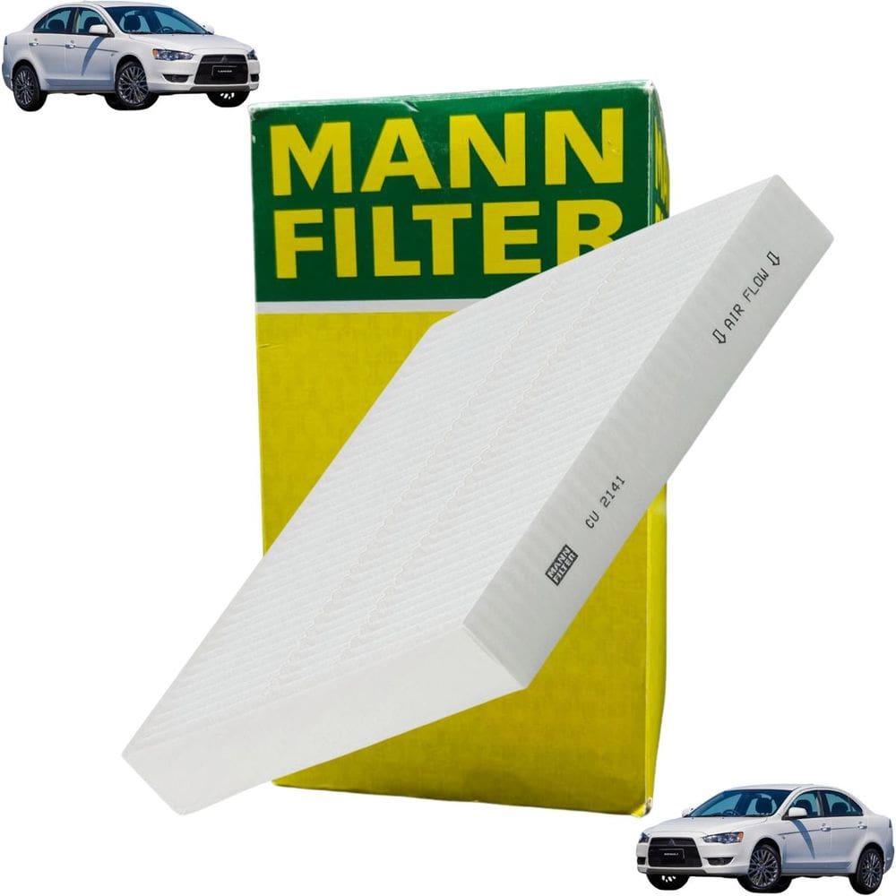 Cu2141 - Filtro De Cabine - Asx 2010 A 2017 / Lancer 2011 A 2019 / Outlander 2007 A 2018 - Mann Filter