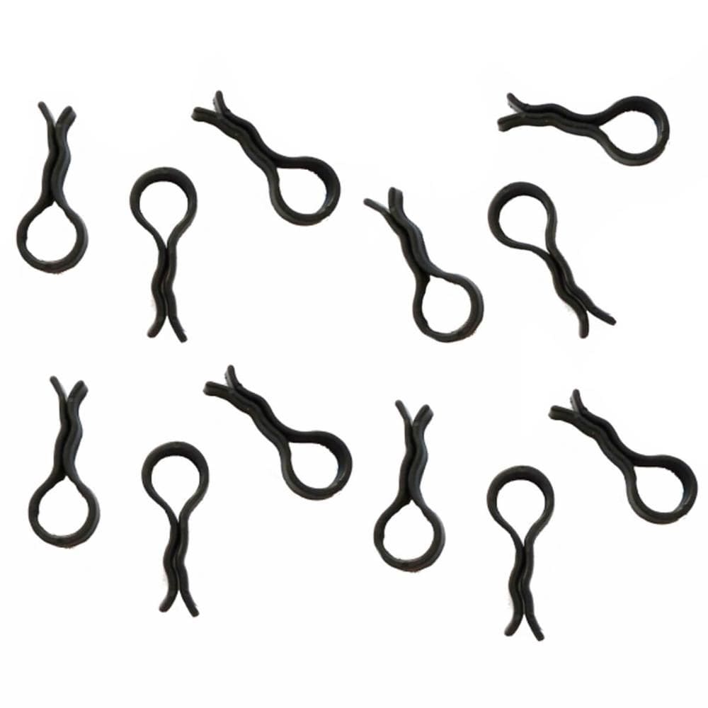 Conjunto 60 Presilhas para Calça Clips Prendedor de Cabides