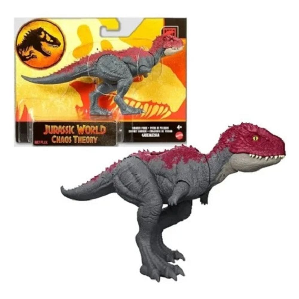 Jurassic World Chaos Theory - Dinossauro Guemesia 20 Cm Articulado - Mattel