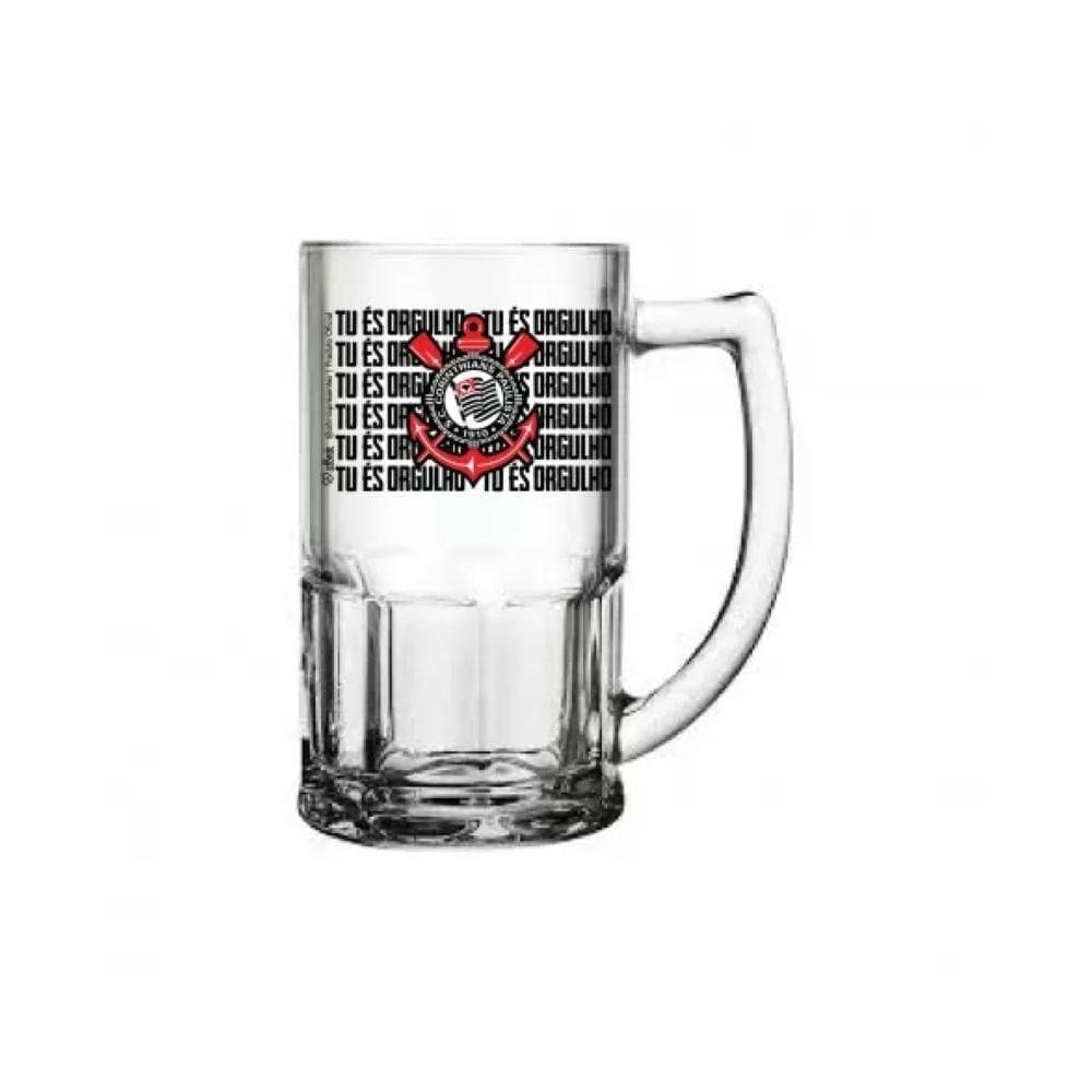 Caneca de Cerveja Vidro Bristol Corinthians 340ml - Allmix