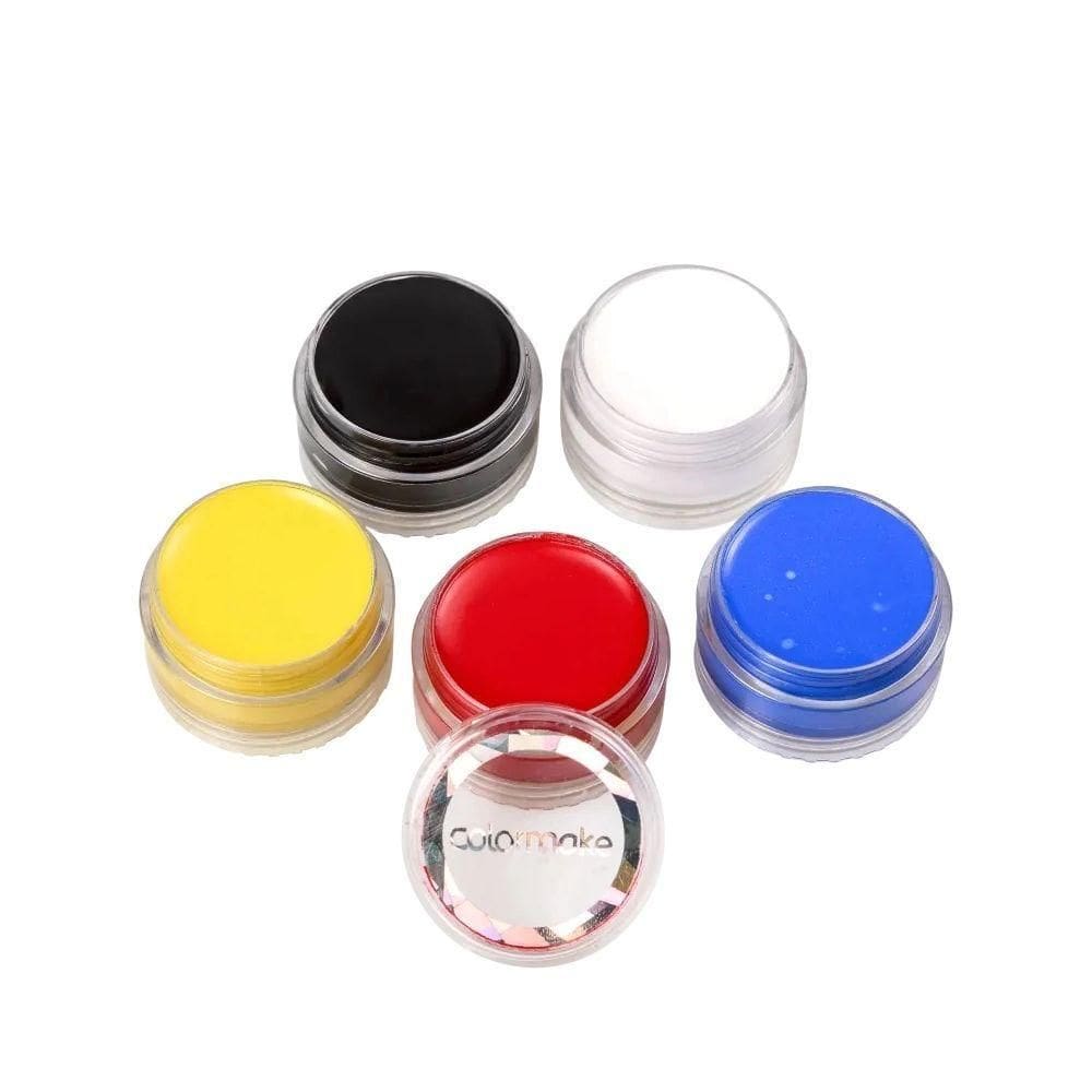 Kit com 5 Cores de Tinta Cremosa 4G 501 - Color Make