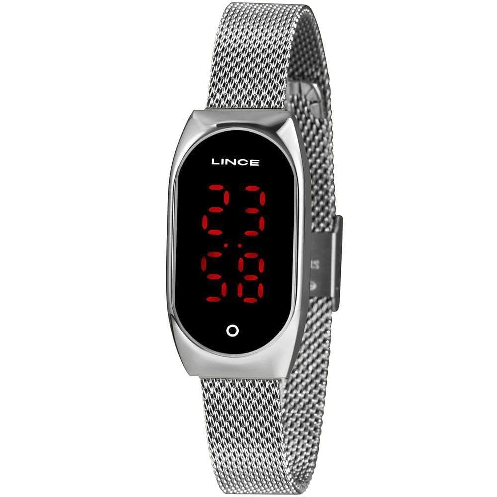 Relógio Lince Feminino Prata Digital Ldm4641l Pxsx