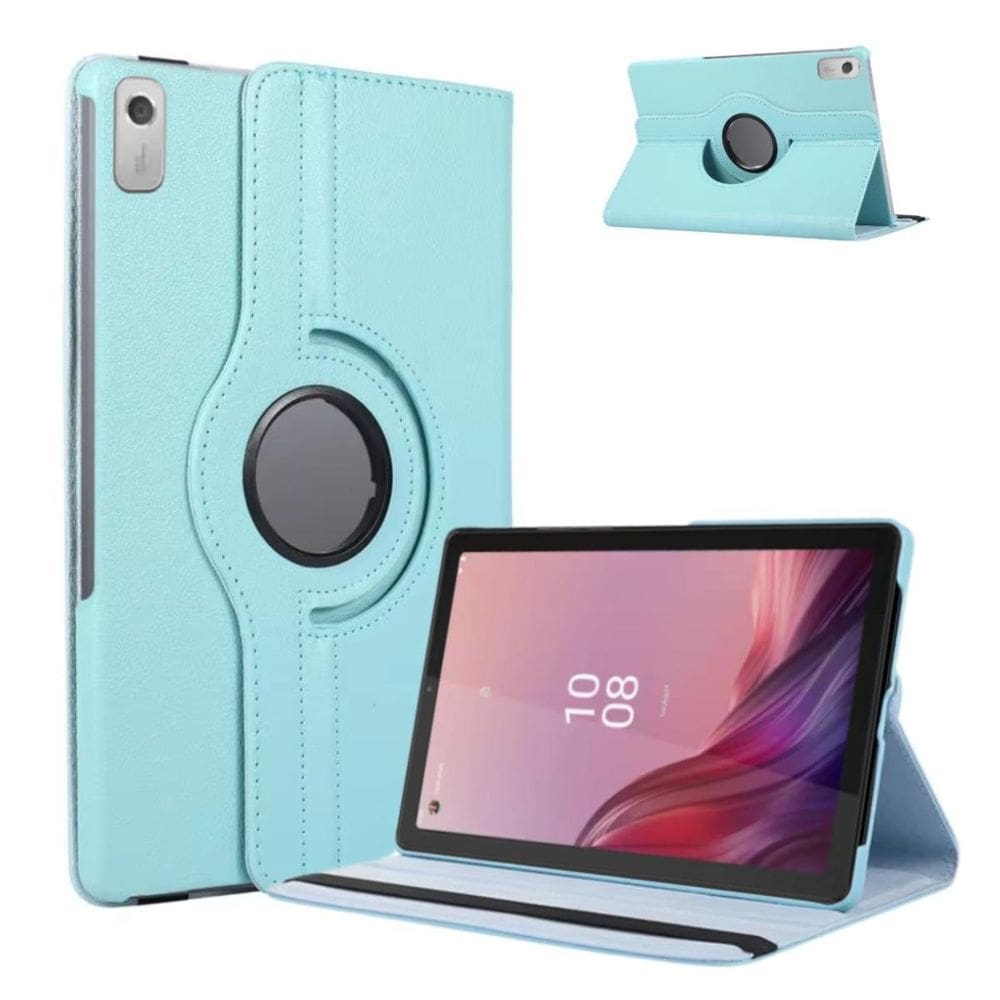 Capa Couro Suporte Giratório Para Tablet Lenovo M9 Tb310Xu