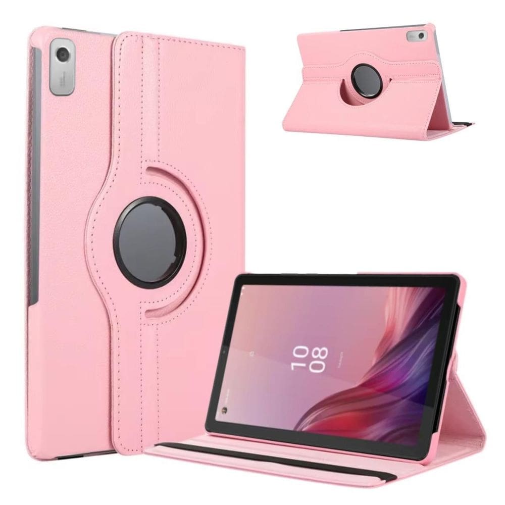 Capa Couro Suporte Giratório Para Tablet Lenovo M9 Tb310Xu