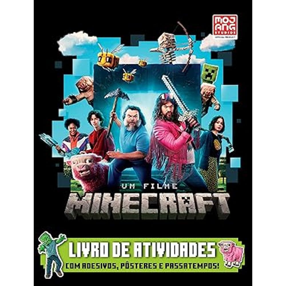 Filme Minecraft, Um - Livro Oficial de Atividades
