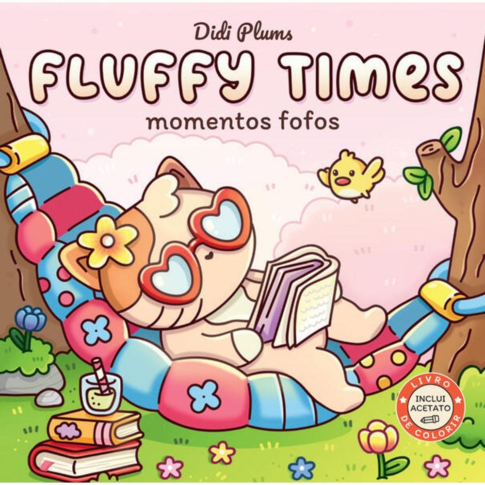 Momentos Fofos - Livro de Colorir Fluffy Times - Livro 2