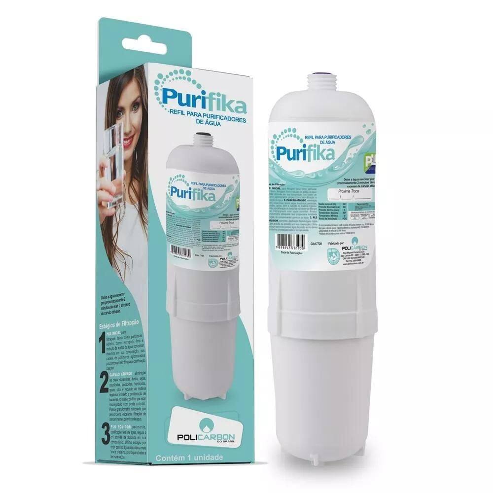 Refil Filtro Purificador De Água Purifika Soft Slim Fit Baby