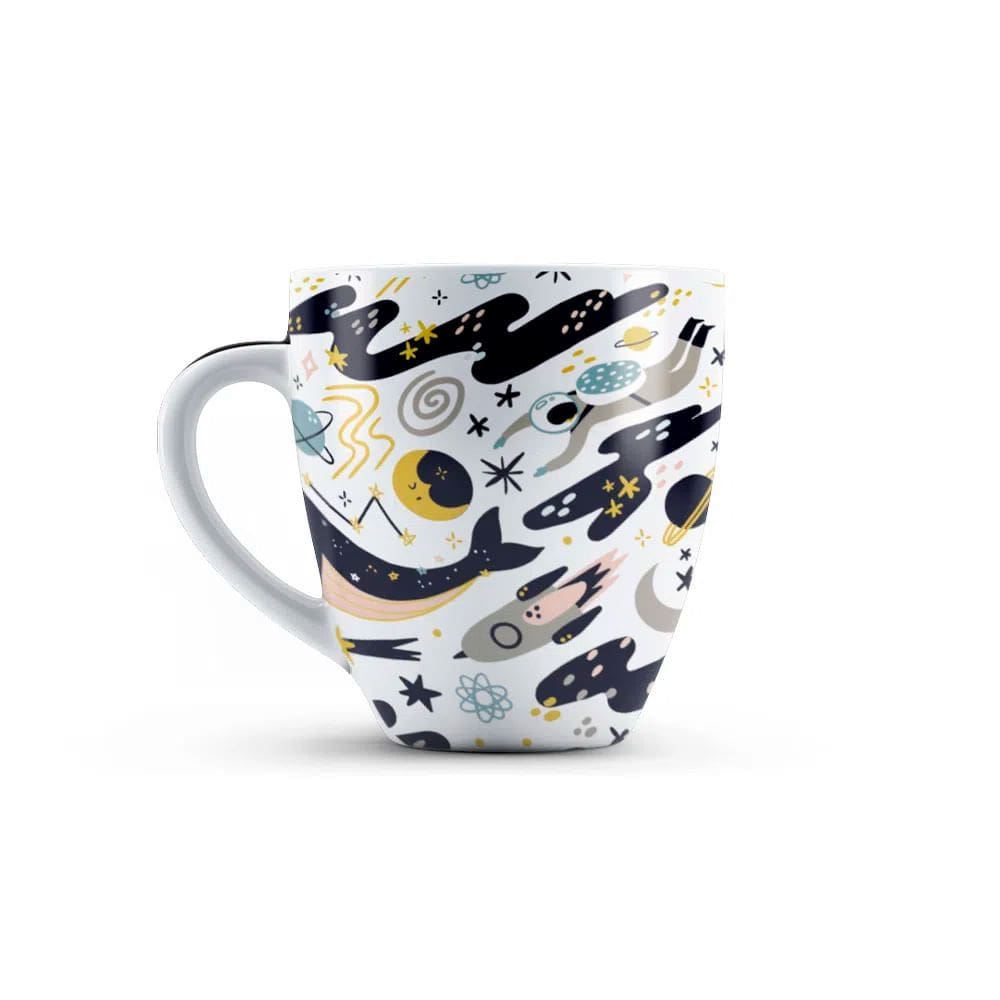 Caneca de Porcelana Space 440ml Up Home UD254