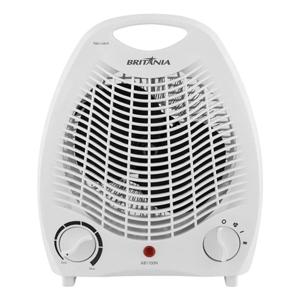 Aquecedor Termoventilador Branco 127v 2000w Britania Ab1100n