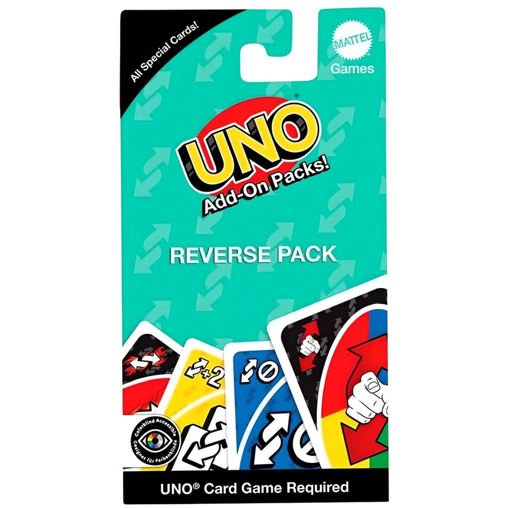 Jogo de Cartas Uno Extensões Adicionais JCV55 Mattel