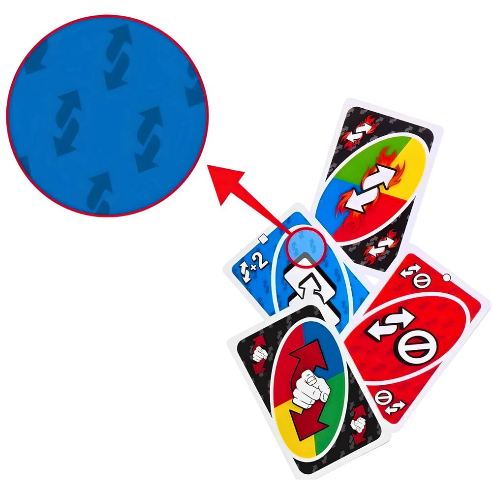 Jogo de Cartas Uno Extensões Adicionais JCV55 | Extra