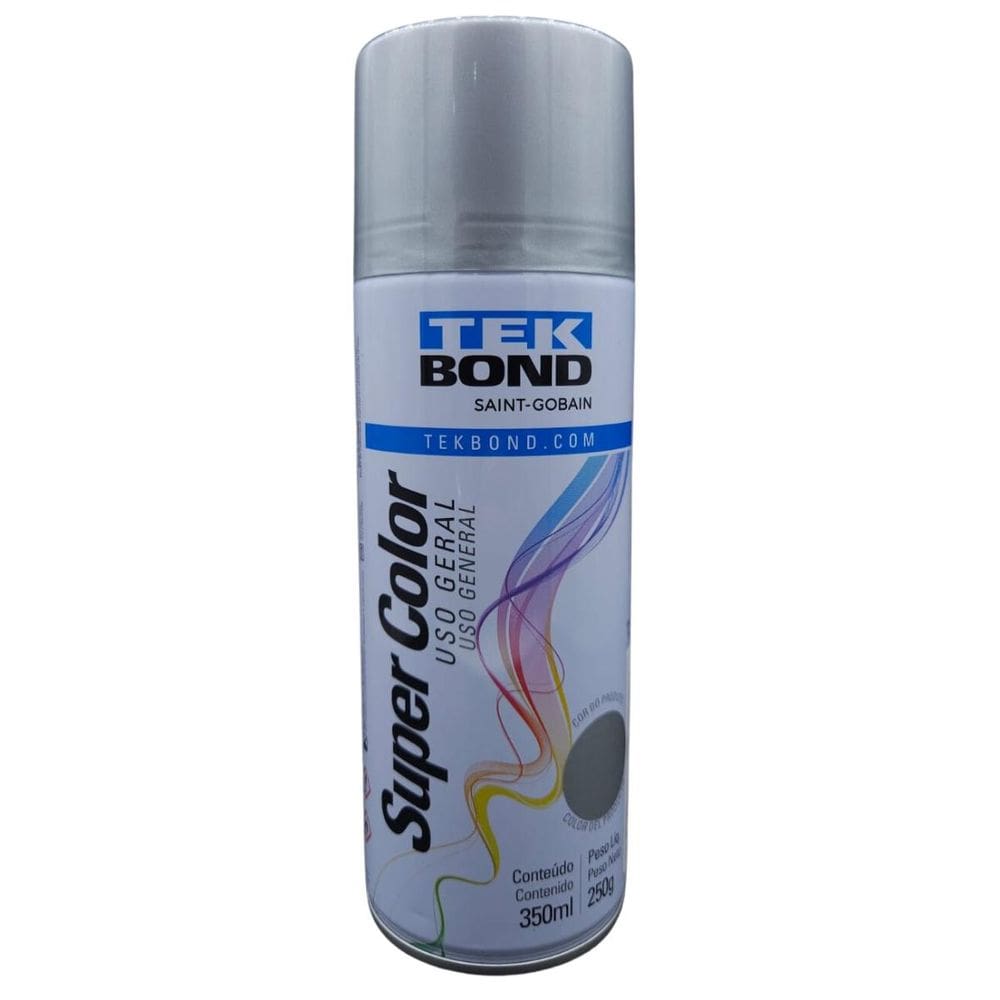 Tsu0948 - Tinta Aerossol Aluminio Uso Geral 350Ml - Universal - Tekbond