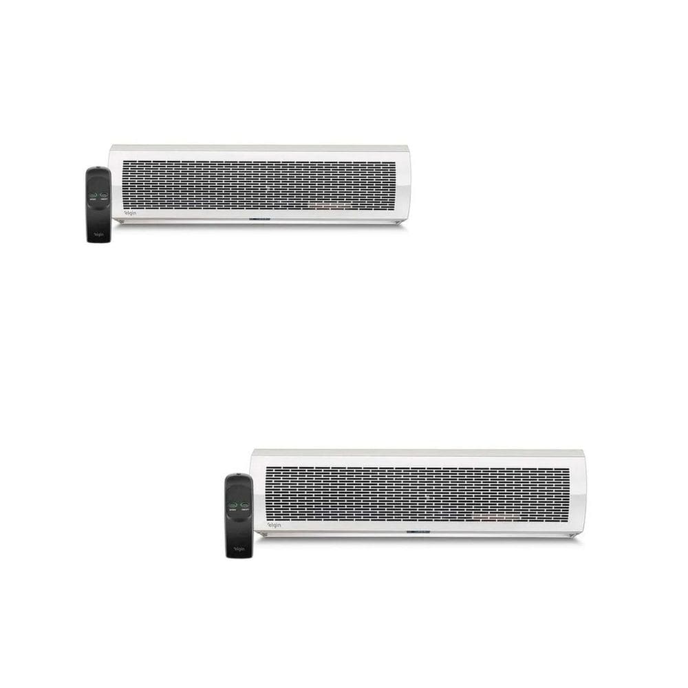 Kit 2 Cortinas de Ar Elgin Compact CAD3009-2 90 cm 220V Branco