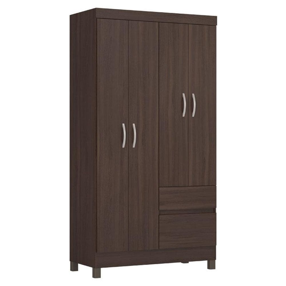 Guarda Roupa Solteiro Lótus Café touch - Demóbile