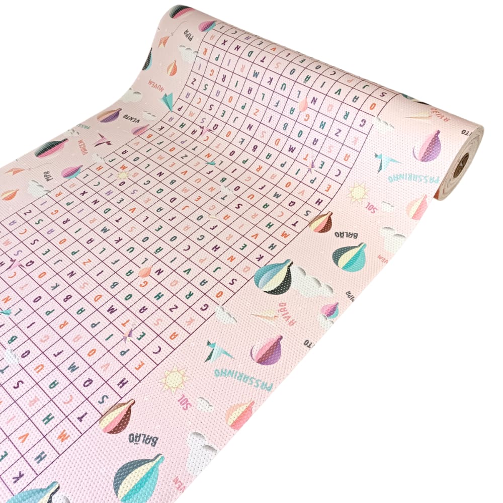 Tapete Infantil Por Metro PVC Diversos Modelos 1,30m Largura