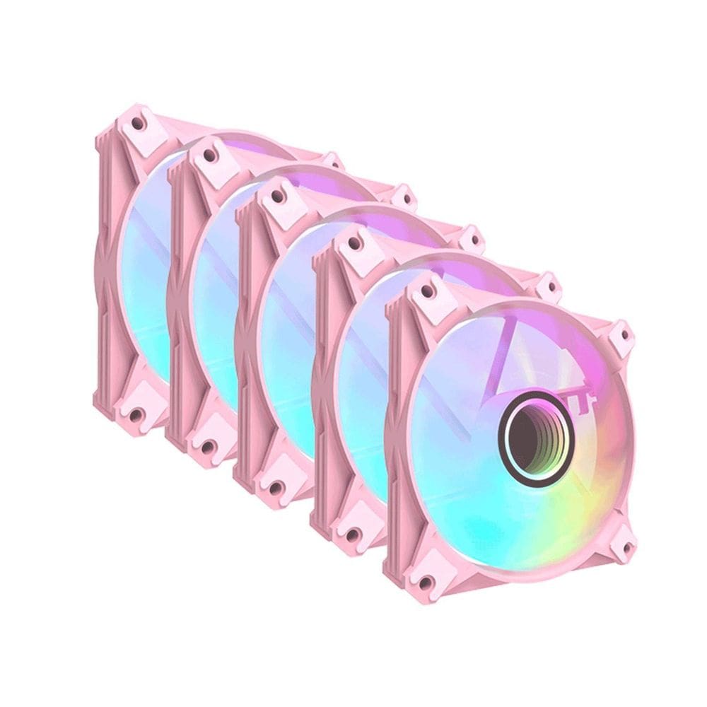 Fan Ventilador Aigo Darkflash INF8 - Rosa (5IN1)
