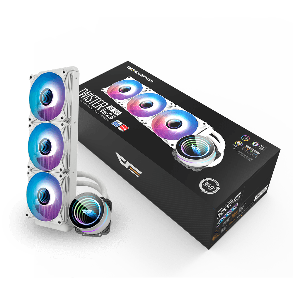 Water Cooler para Processador Darkflash DX360 V2.6