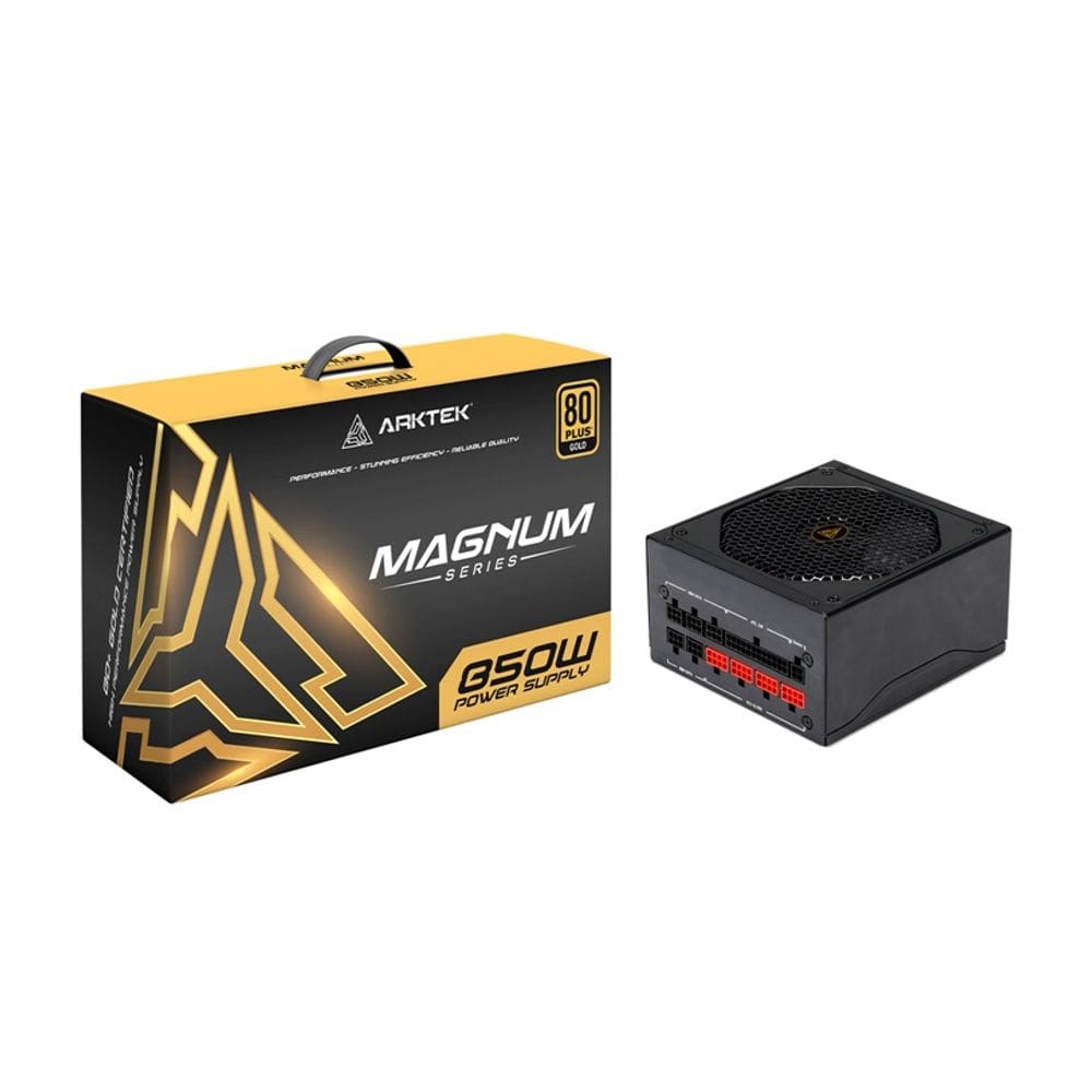Fonte De Pc Arktek 850w / 80 Plus Gold - (ak-atx850wg)