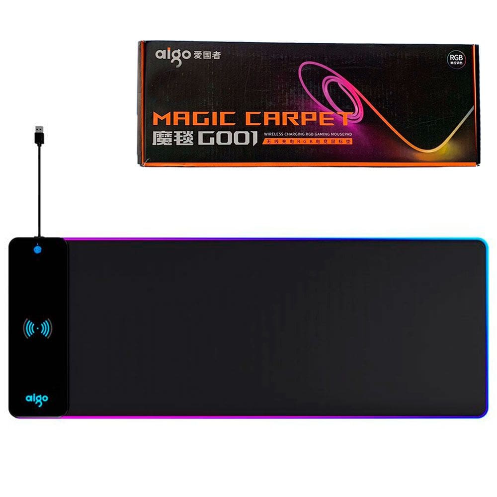 Mousepad Gamer Extentido Aigo G001 Rgb 800 X 300 X 4 Mm