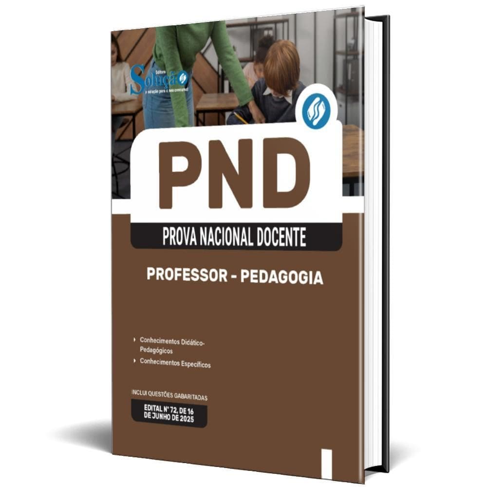 Apostila Pnd Cnu Professores 2025 Professor Pedagogia