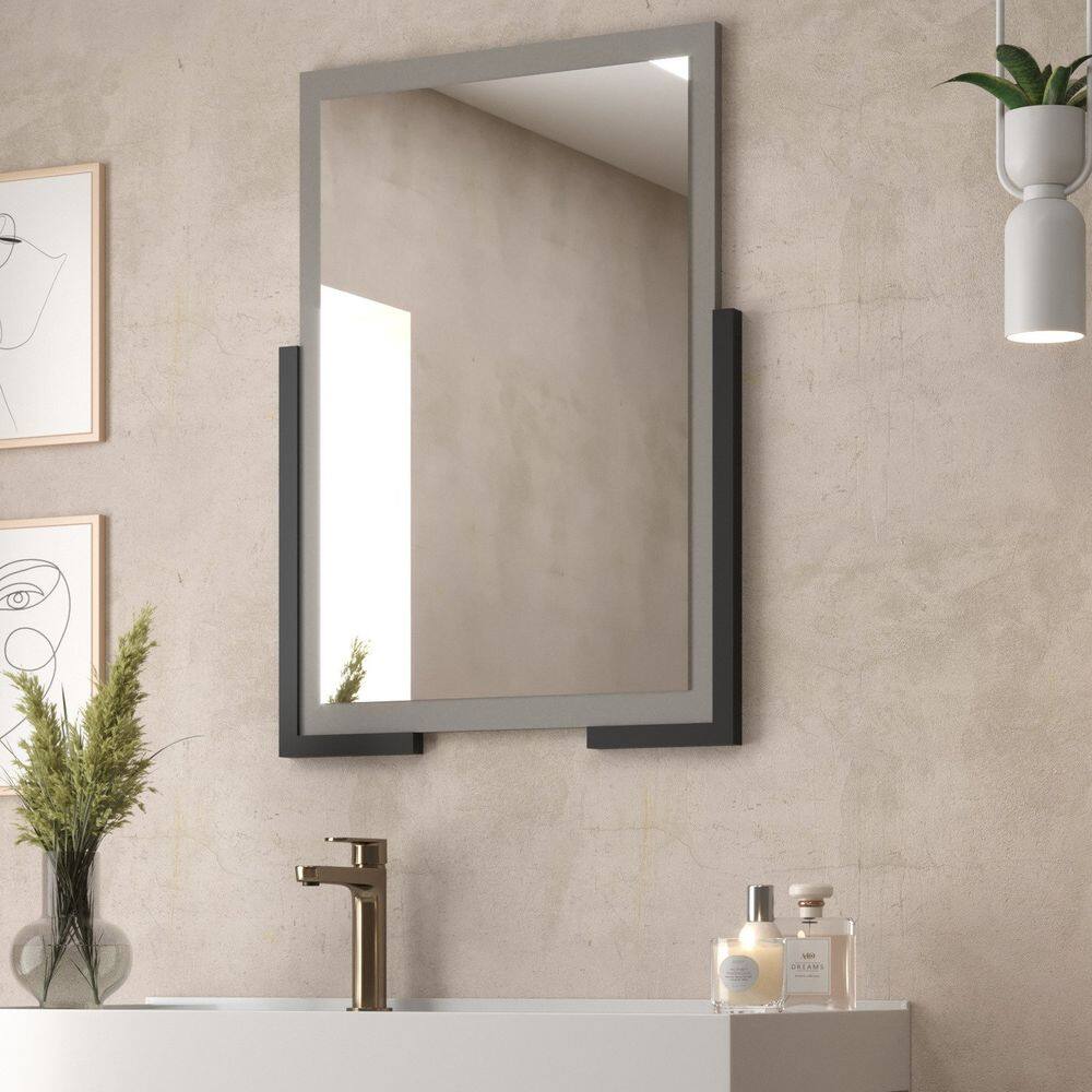 Espelheira para Banheiro 46cm X 61cm Opera Cimento