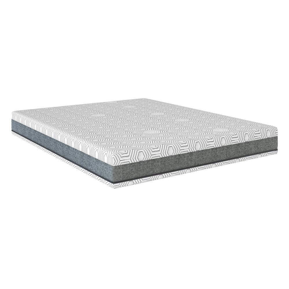 Colchão Queen de Espuma 158cm X 17cm Urban Cinza