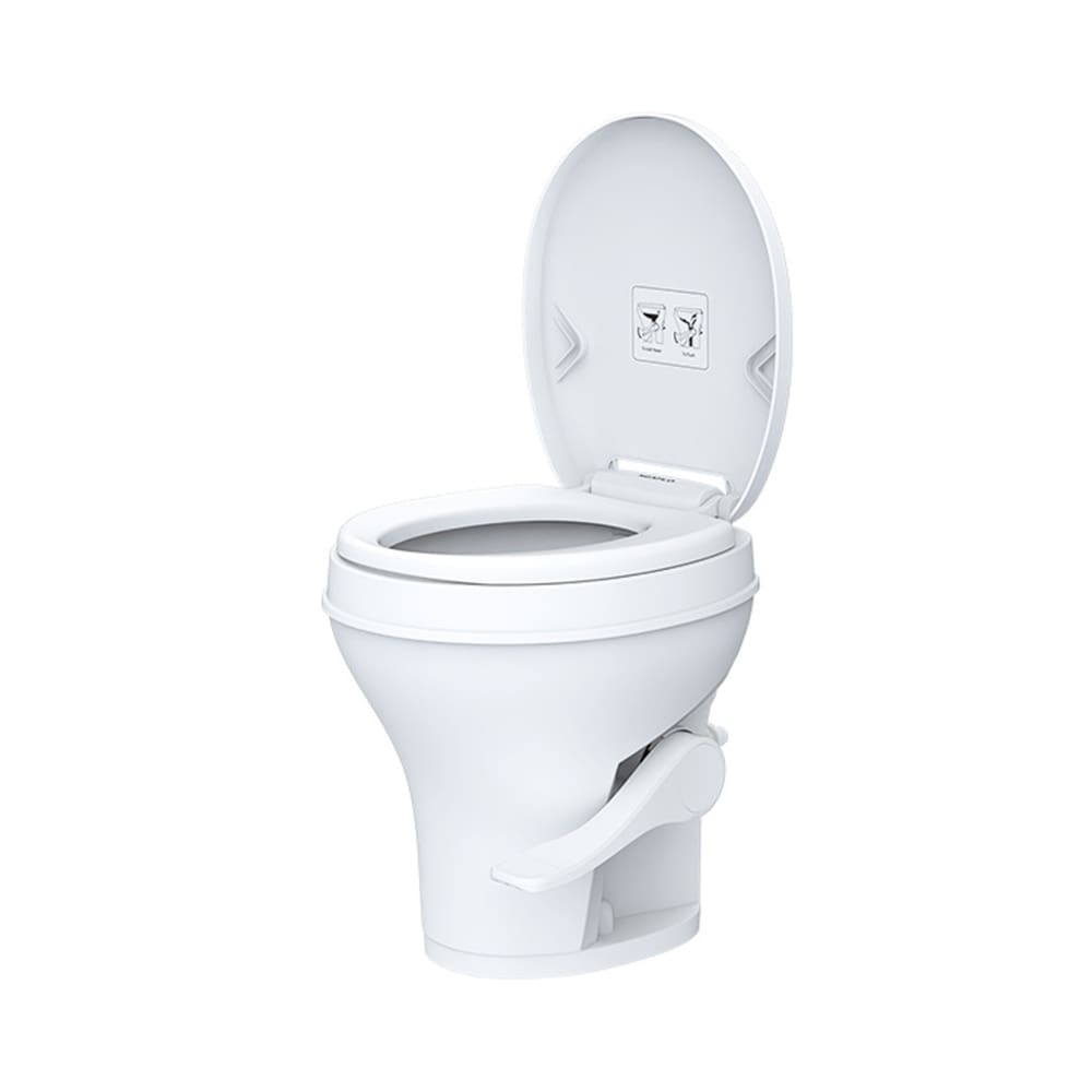 Vaso Marítimo Motorhome SEAFLO 1S Gravidade com Pedal Standard