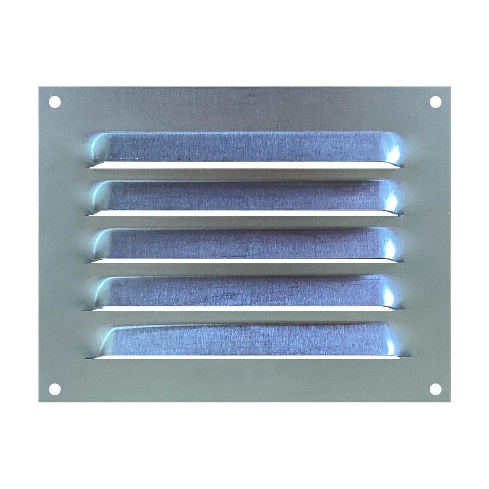 Grade De Ventilação Quadrada Em Alumínio Grelha 15X15 Cm