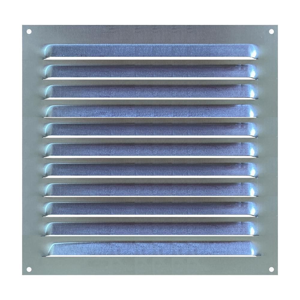 Grade De Ventilação Quadrada Em Alumínio Grelha 15X15 Cm