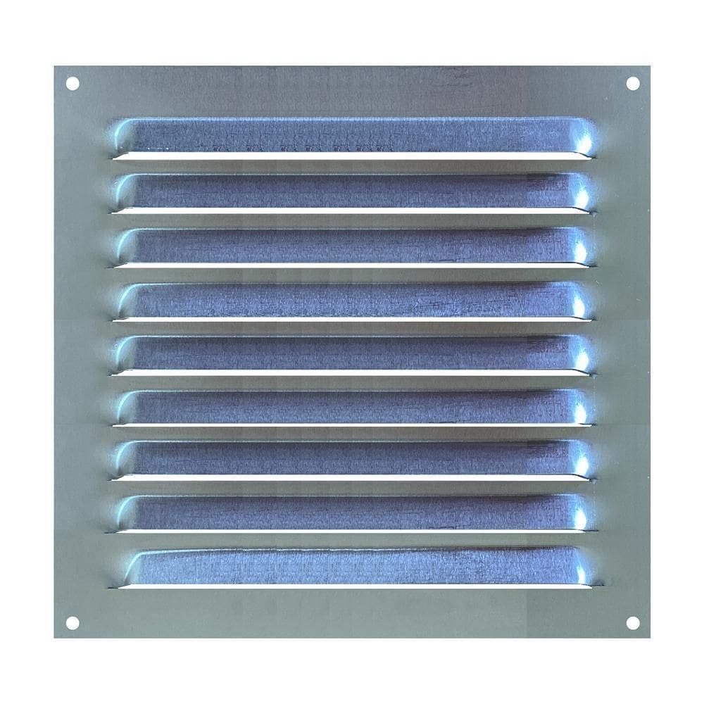 Grade De Ventilação Quadrada Em Alumínio Grelha 25X25 Cm