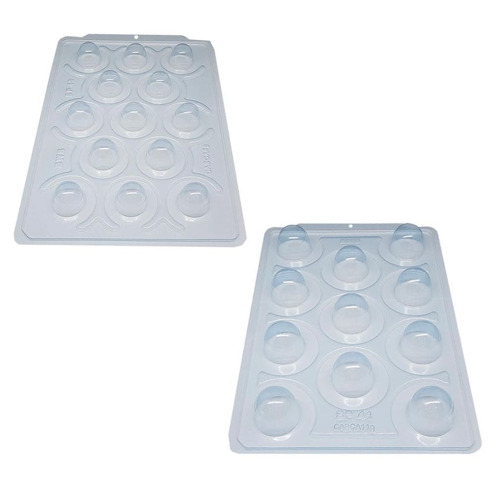 Kit Forma De Chocolate Bwb Sp40+Sp41 Linha Premium Trufas