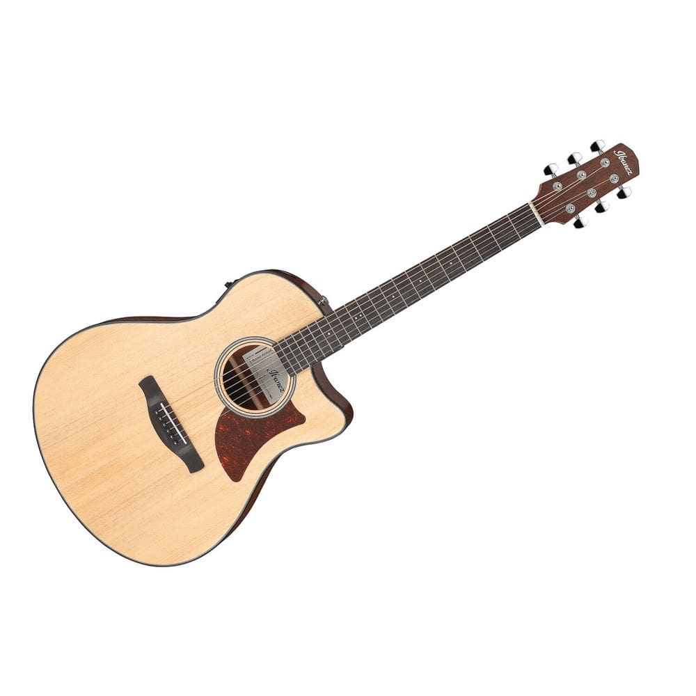 Violão 6 Cordas Aço Eletroacústico Advanced Auditorium Open Pore Natural Ibanez Advanced Acoustic Series AAM50CE-OPN