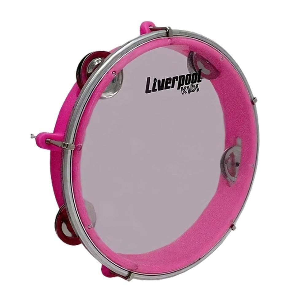 Pandeiro Liverpool Kids 8 Rosa