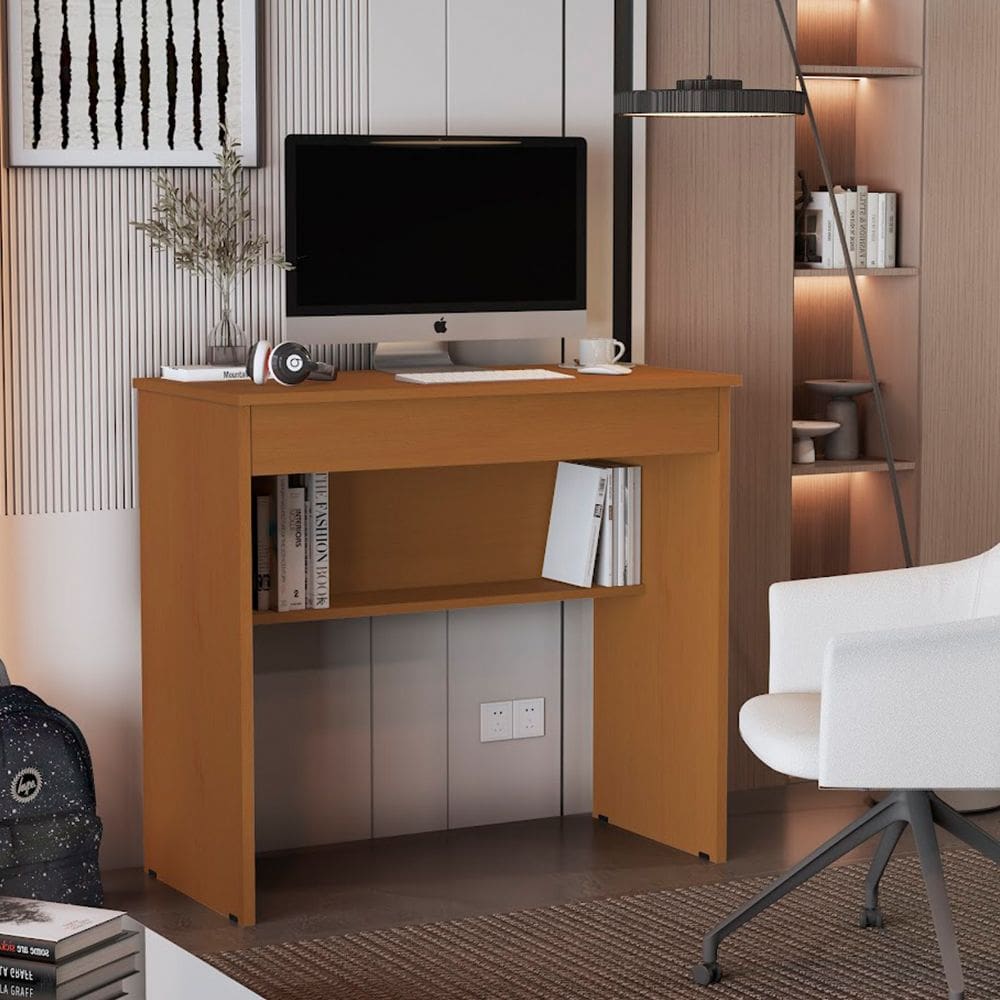 Mesa Escrivaninha Vitória com 1 Gaveta 2.0 Freijó