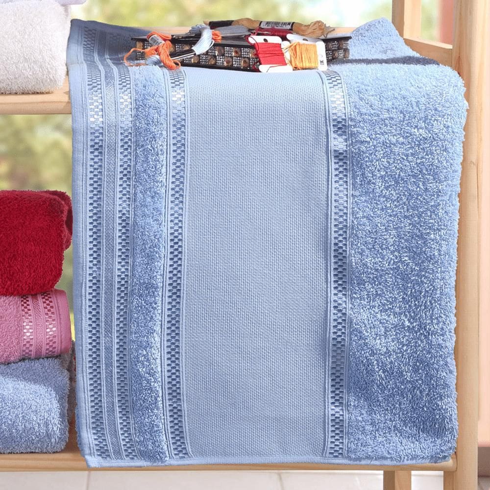 Toalha de Rosto Ponto Cruz Alaska - Hiper Textil