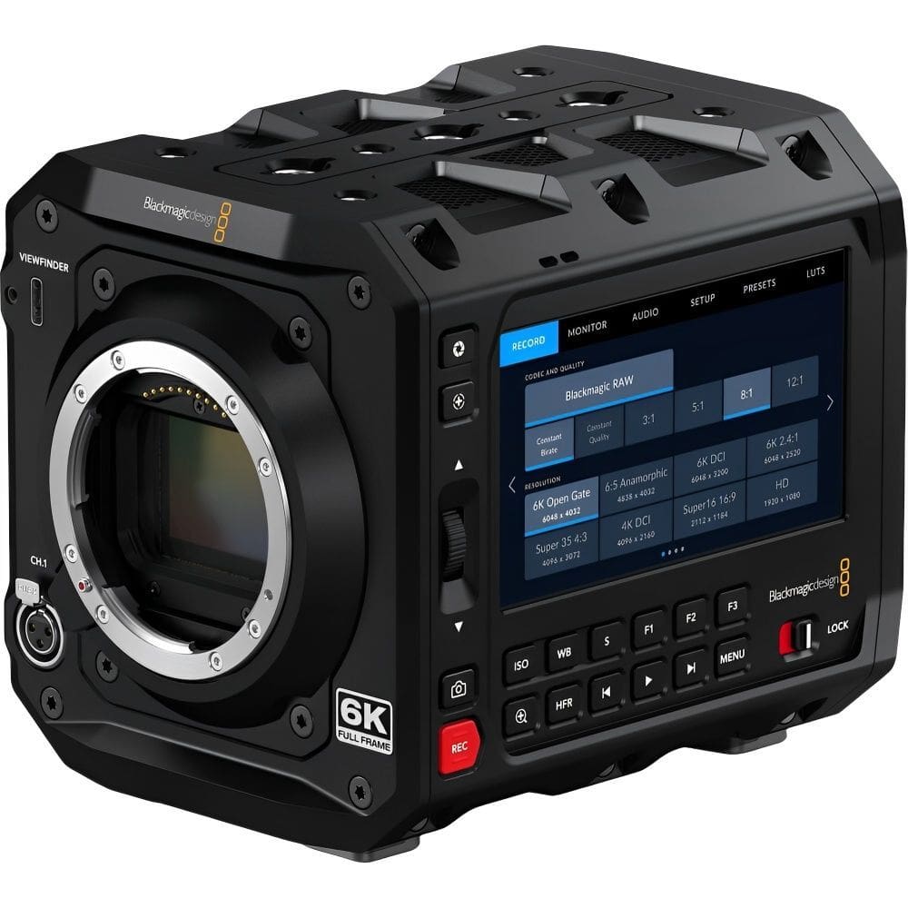 Corpo Camera Blackmagic Design Pyxis 6K CINECAMCPYXD60LFEF