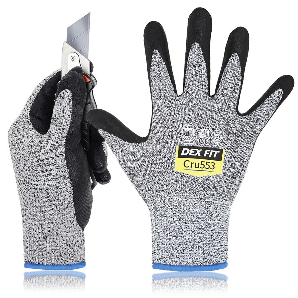 Luvas resistentes ao corte DEX FIT Cru553 Level 5 Protection XS