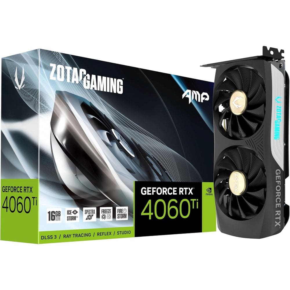 Placa de Vídeo Zotac NVIDIA GeForce RTX 4060Ti 8GB GDDR6