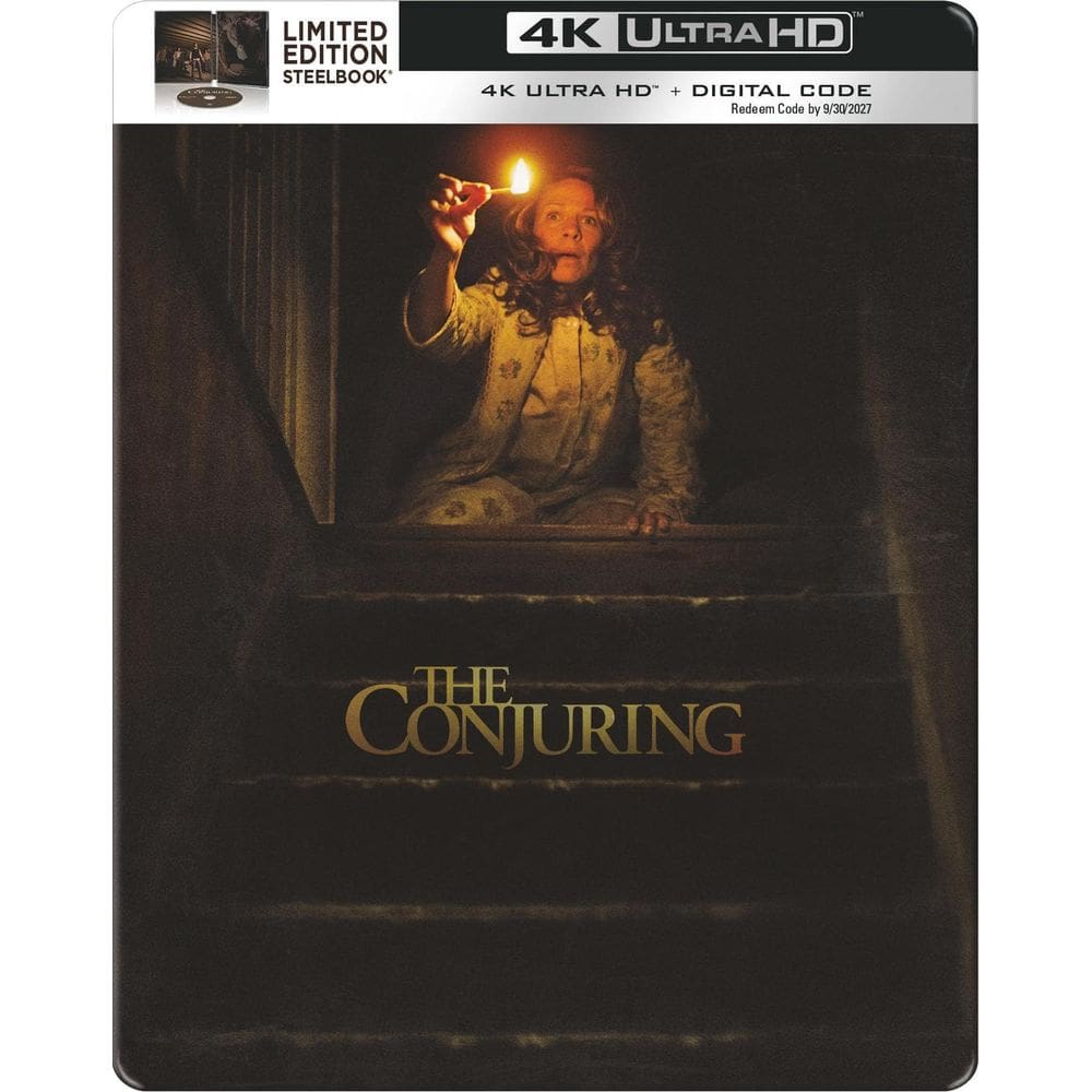 Blu-ray The Conjuring Edição Limitada Steelbook 4K Ultra HD