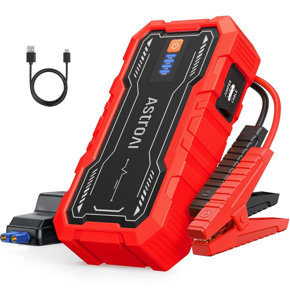 Bateria de carro Jump Starter AstroAI S8 Pro 3000A Peak 12V