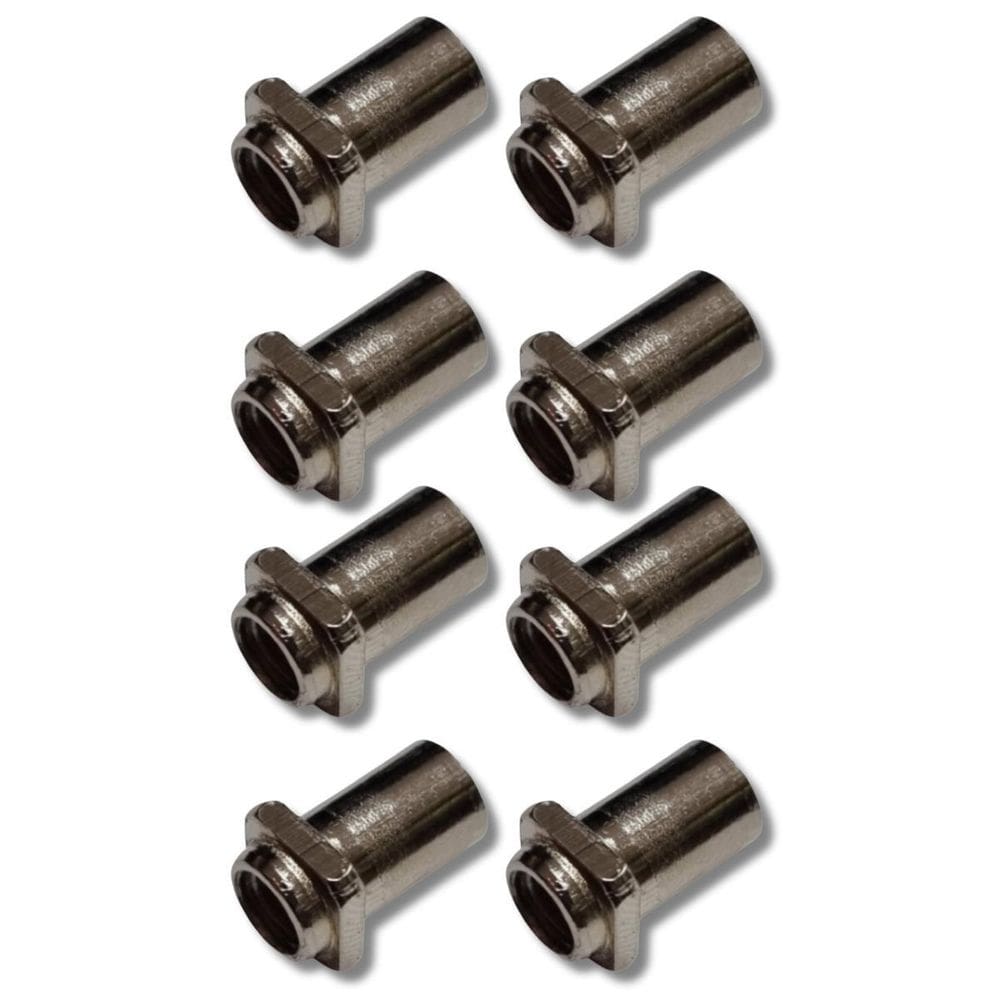 Kit 8 Bucha Afinação Para Canoa Bateria Com Pescoço 6Mm M6